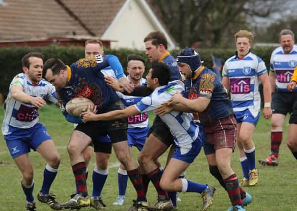 Newick v Lewes 2nds. Picture by Chris Griffiths (Newick RFC).