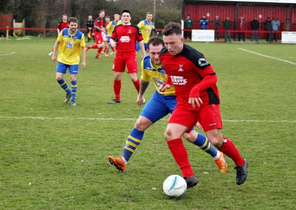 Dan Simmonds netted twice in Wick's win this afternoon