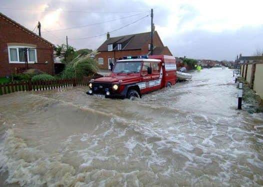 Evacuating people from flooded areas is one of the teams roles