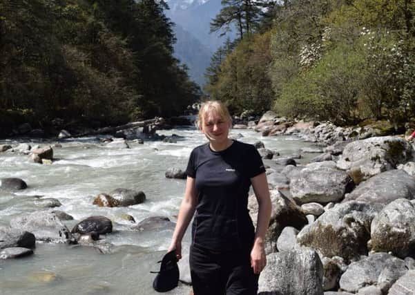 Rowana Smith has written memoirs of her story of surviving the Nepal earthquake - picture submitted