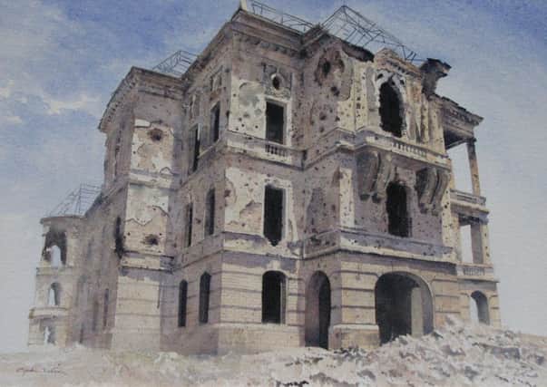King's Palace, Kabul, by Gordon Rushmer