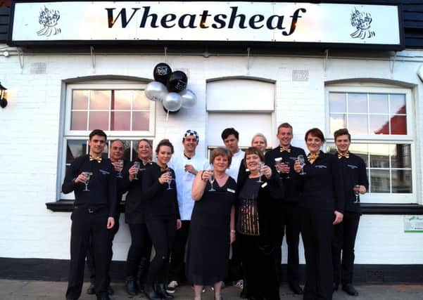 Re-opening of the Wheatsheaf in Little Common. SUS-160404-083957001