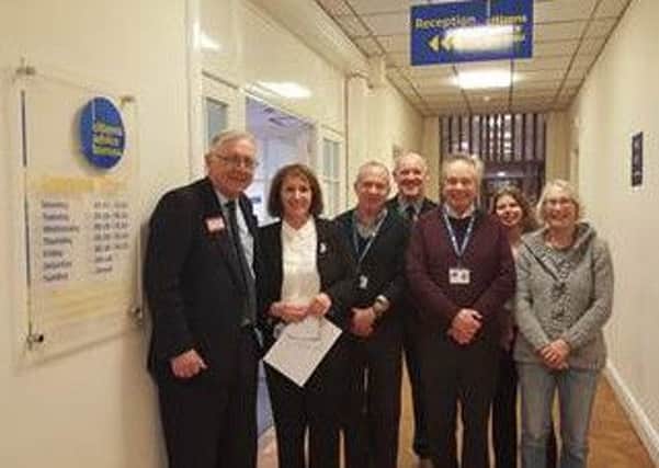 Sir Peter Bottomley MP visits Citizens Advice Worthing to discuss the big issues facing local people