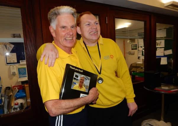 Geoff Martindale has retired as Eastbourne Special Olympics coach SUS-160804-122624001