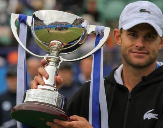 Andy Roddick, winner at Eastbourne ENGSUS00120120626141556