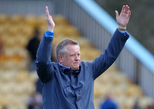 Chris Wilder's Northampton can seal promotion against Bristol Rovers Picture: Sharon Lucey