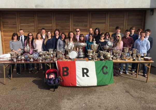 Bexhill Rowing Club's trophy haul from a highly successful 2015 season