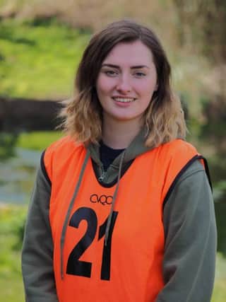 Lauren Thynne, 17, of XIX Crawley Squadron Air Training Corps took part in the four-day event hoping to be chosen as one of nine national finalists in the CVQO Duke of Westminster Award - picture submitted by the CVQO