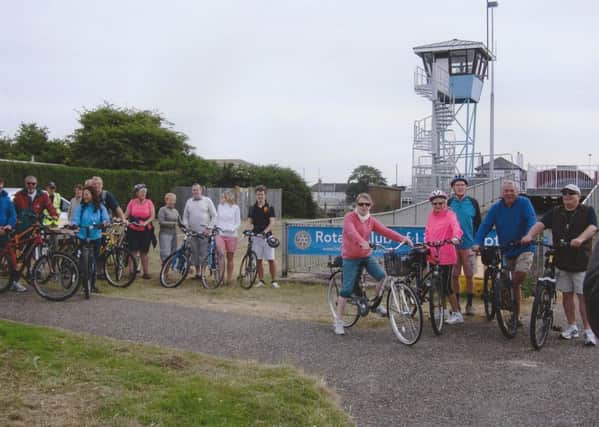 Three Rotary clubs are uniting for a sponsored bike ride in aid of Prostate Cancer UK