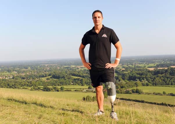 Mike Goody is feeling on top of the world as he prepares for the second Invictus Games