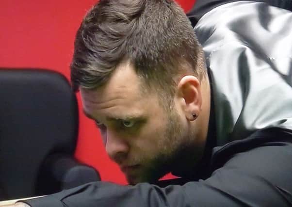 Bexhill snooker professional Jimmy Robertson is one win away from qualifying for the Betfred World Championship