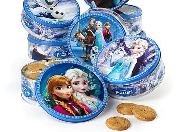 Disney Frozen choc chip cookies are among the affected products