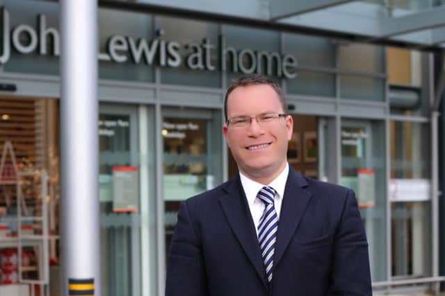 Nigel Davis as the branch manager of John Lewis new At Home shop in Horsham (submitted). SUS-150427-125132001