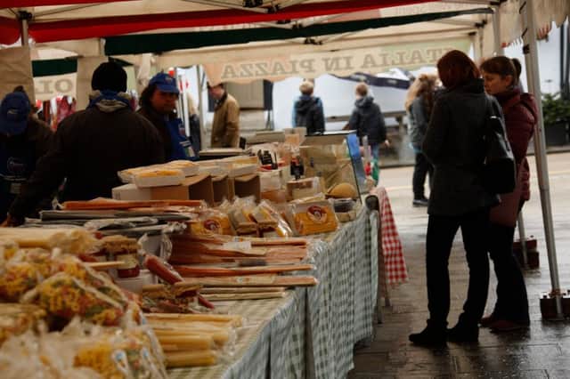 Italian market PICTURE BY CLIVE BENNETT