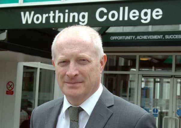 Peter Corrigan, Principal at Worthing College