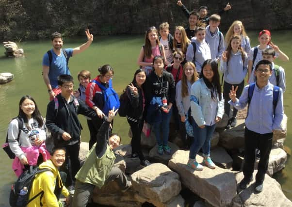 The Weald students in China