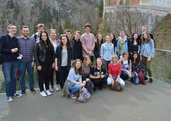 Collyer's students thoroughly enjoyed the exchange visit to Germany. Picture by Katja Welton
