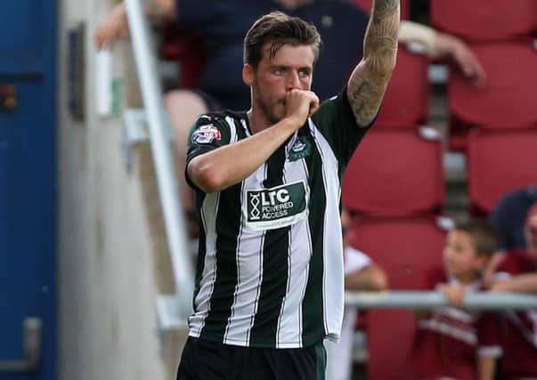 Plymouth midfielder Graham Carey Picture: Sharon Lucey