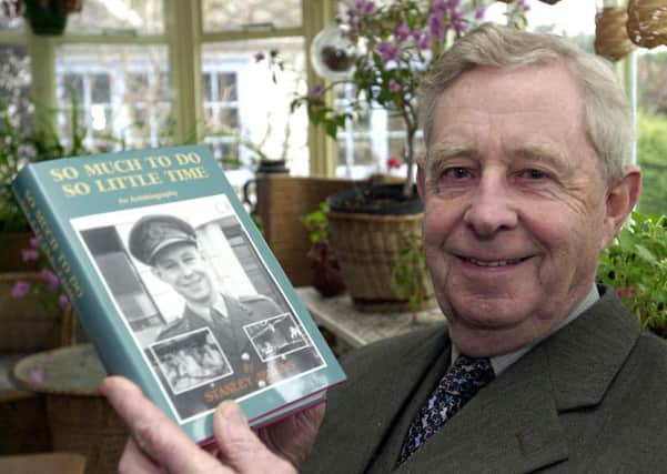 Stanley Jenkins with his autobiography, So Much To Do So Little Time