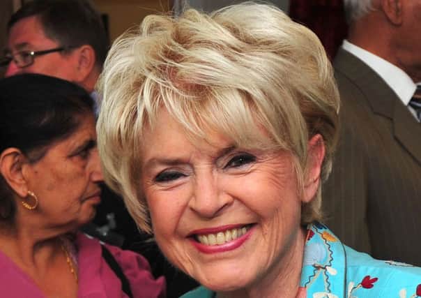 10/7/14- Opening of a new wing of The Laurels Nursing Home in Hastings by Gloria Hunniford. SUS-141007-145217001