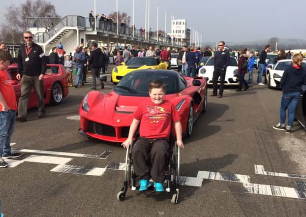 The Saywell International supercars track day raised money for the Lavinia Norfolk Centre at The Angmering School