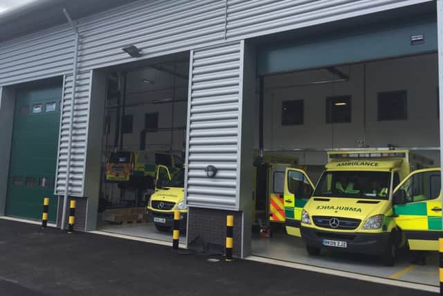 The new SECAmb base in Northgate, Crawley