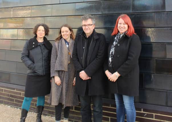 Polly Gifford, Liz Gilmore, Cllrs Peter Chowney and Dawn Poole at the festivals launch last November