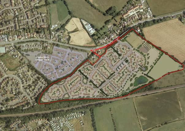 The site of the proposed development near Rattle Road. SUS-160415-145834001