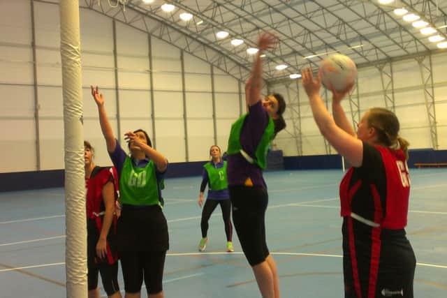 Action from the first night of Chichester Netball League action / Picture by Steve Bone
