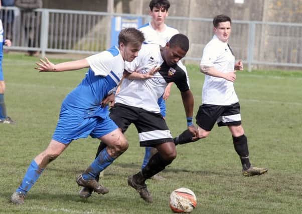 Action from Mussels' match with Pagham on Saturday