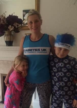 Diabetes UK marathon runner SUS-160420-102940001