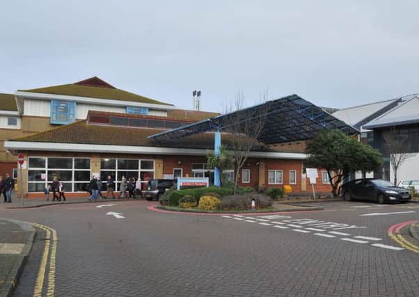 Worthing Hospital has been rated 'outstanding', as has the trust that runs it
