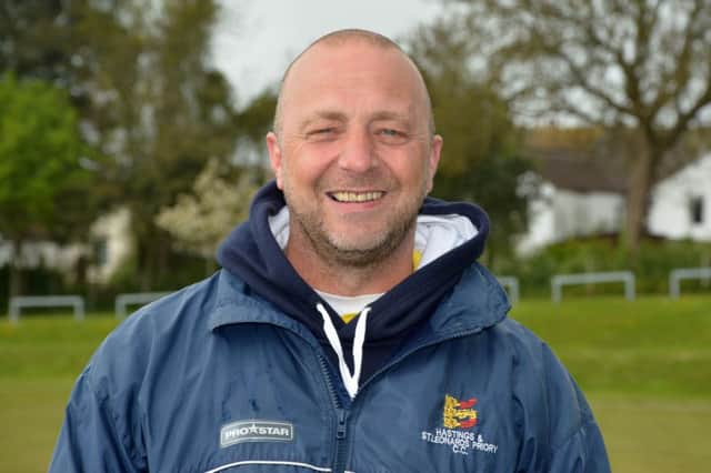 Mick Glazier has retired from playing after 21 years at Hastings Priory Cricket Club