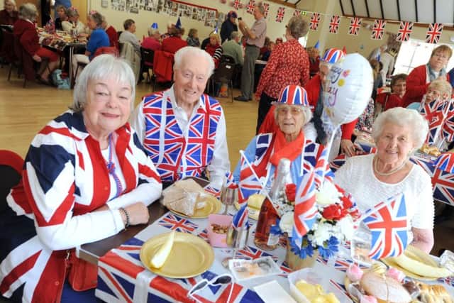 Sainsbury's Veterans Association celebrating the Queen's birthday at St Peter's Community Centre