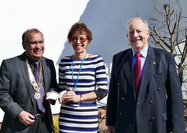 Bexhill Rotary support for three local charities SUS-160425-114232001