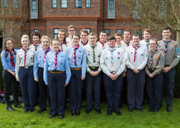 Eight Horsham scouts were among those who achieved a Queen's Scout Award