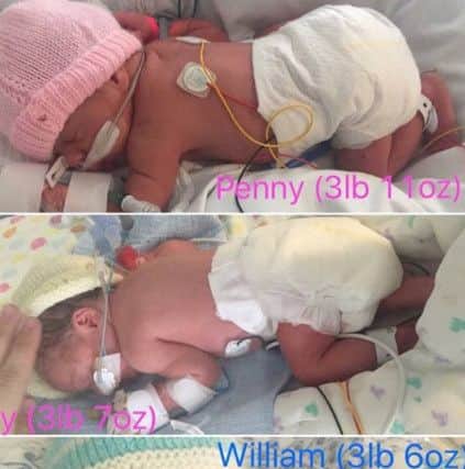 Polly, William and Penny were born on April 21, the same day as Elizabeth II, who turned 90