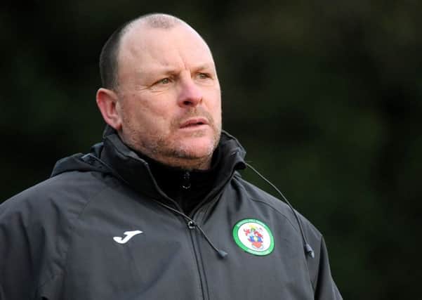 Burgess Hill Town FC Manager Ian Chapman 27-02-16. Pic Steve Robards  SR1606776 SUS-161203-144916001