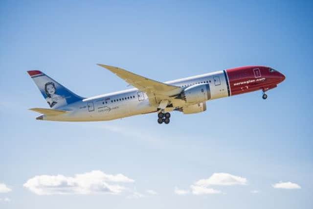 Norwegian runs flights from Gatwick Airport - picture submitted SUS-161104-144236001