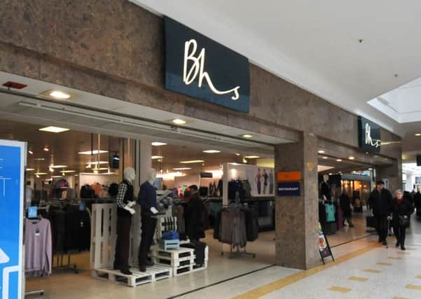 BHS store in The Arndale Centre Eastbourne.