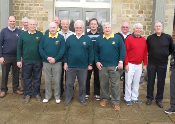 Cowdray Park seniors who took on Petersfield