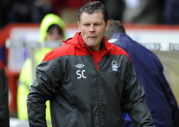 121503_NFFC_PFC 28/4/12

Steve Cotterill Nottingham Forest manager. 

NPower Football League match between Nottingham Forest Football Club V Portsmouth FC at Nottingham Forest.
Picture: Allan Hutchings (121503-025) ENGPPP00120120429110429