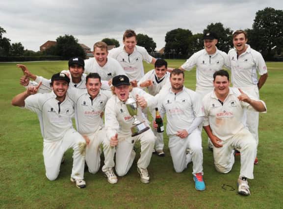 Roffey Cricket Club are League Champions for the second year on the bounce (PIc by Jon Rigby) SUS-150709-094035008