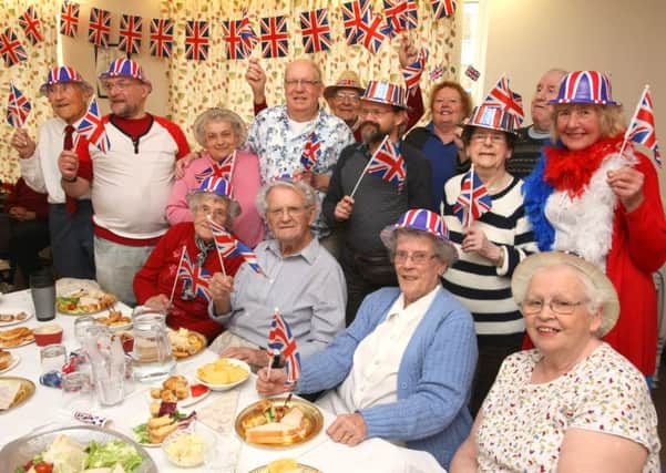 Queen's 90th birthday celebratons at Southlanders Community Cafe. Photos by Derek Martin DM16113596a