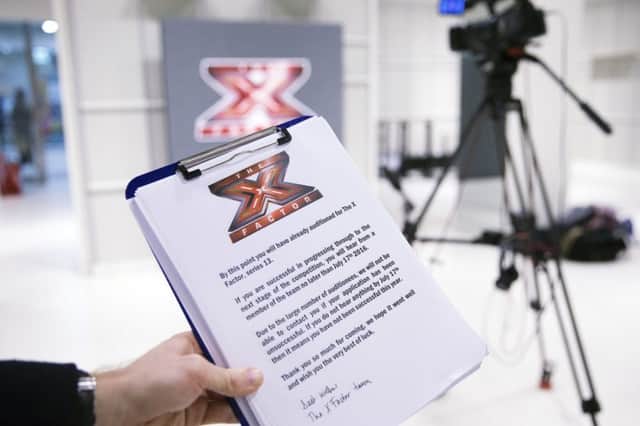 X Factor auditions at the Grosvenor Centre, Northampton. NNL-160317-141348009