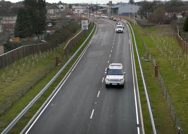 First traffic using Bexhill to Hastings Link Road back in December last year