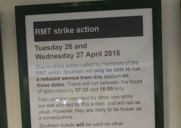 Rail strike