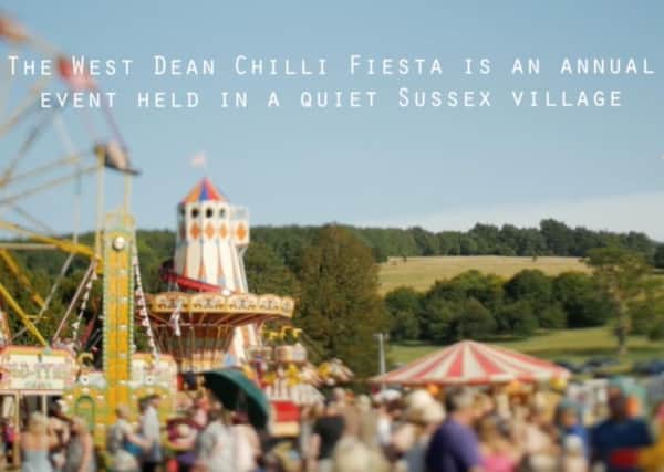 Carl Pendle's opening sequence from his short film"Chilli Festival", filmed in West Dean