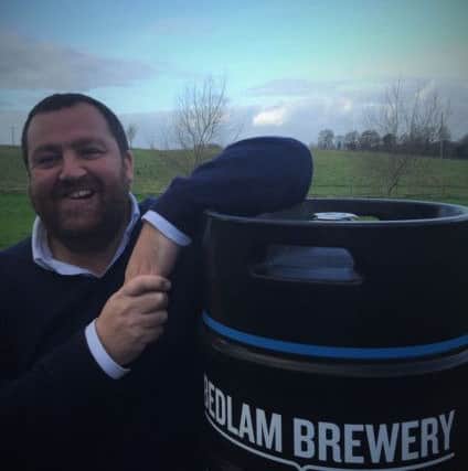 Bedlam Brewery managing director Dominic Worrall