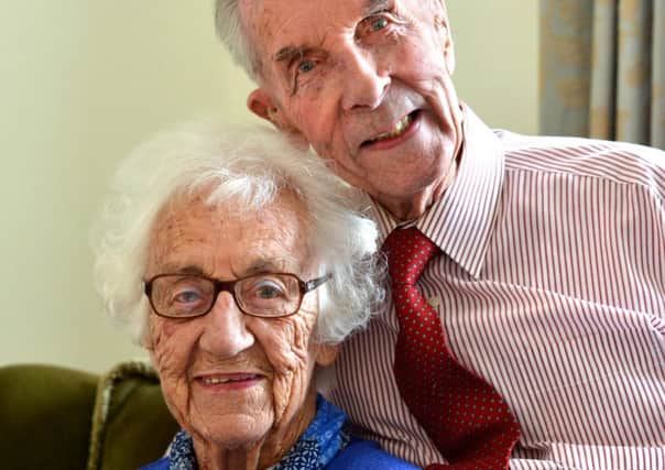 Fred and Phyllis Thomas, 75th aniversary, Westham SUS-160427-000355008